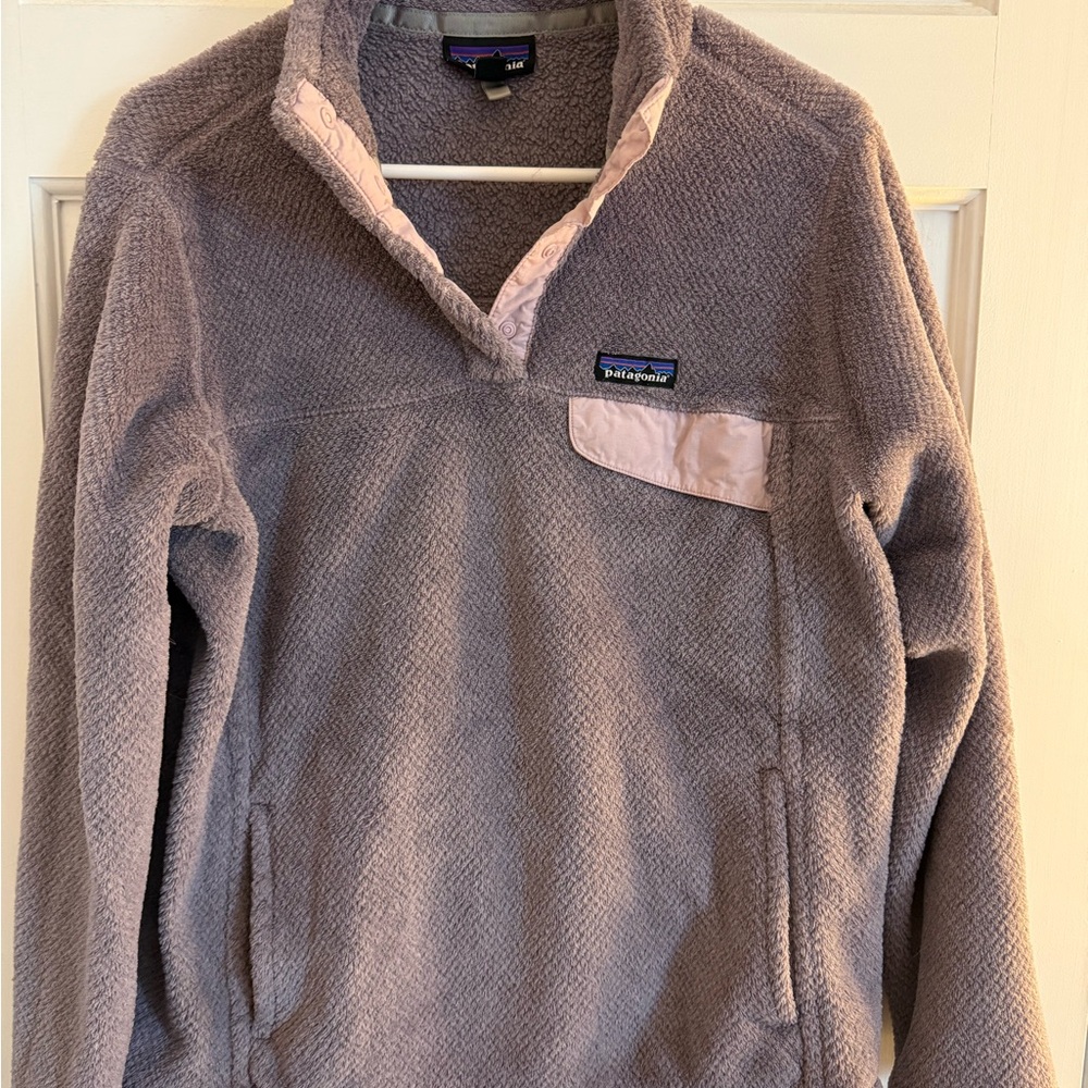 Patagonia Lavender Fleece Jacket